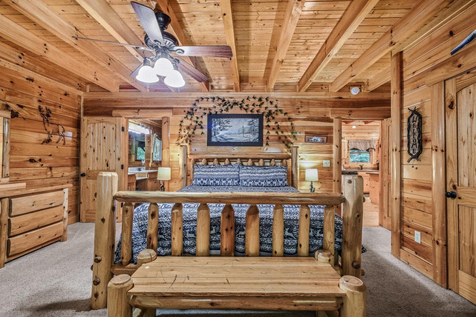 Waldens Creek Mountain Spirit Cabin מראה חיצוני תמונה