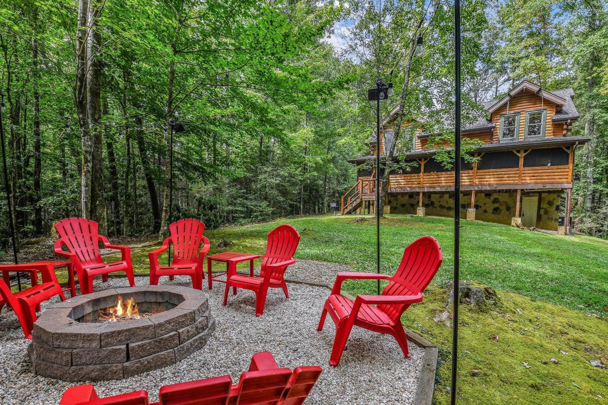 Waldens Creek Mountain Spirit Cabin מראה חיצוני תמונה