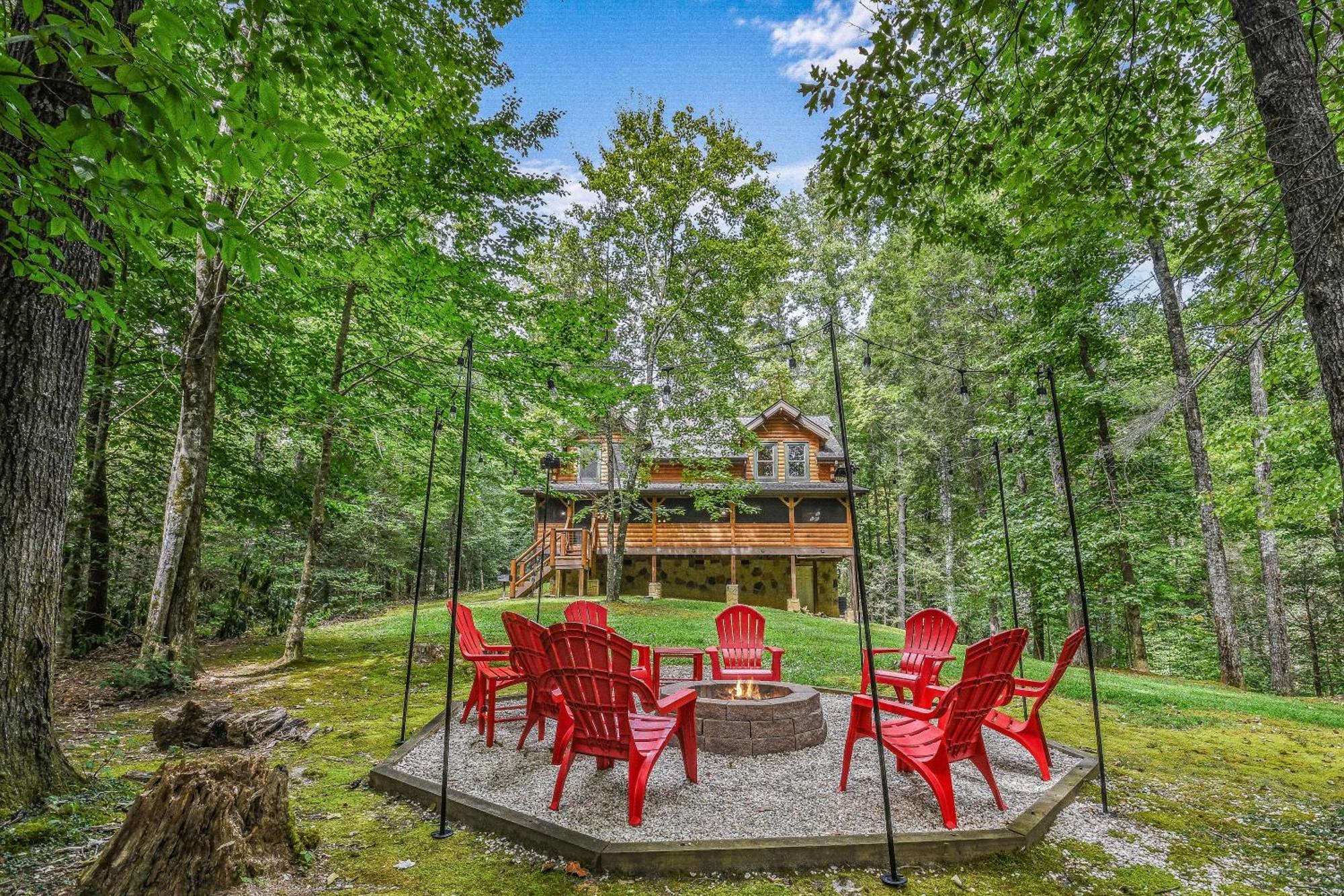 Waldens Creek Mountain Spirit Cabin מראה חיצוני תמונה