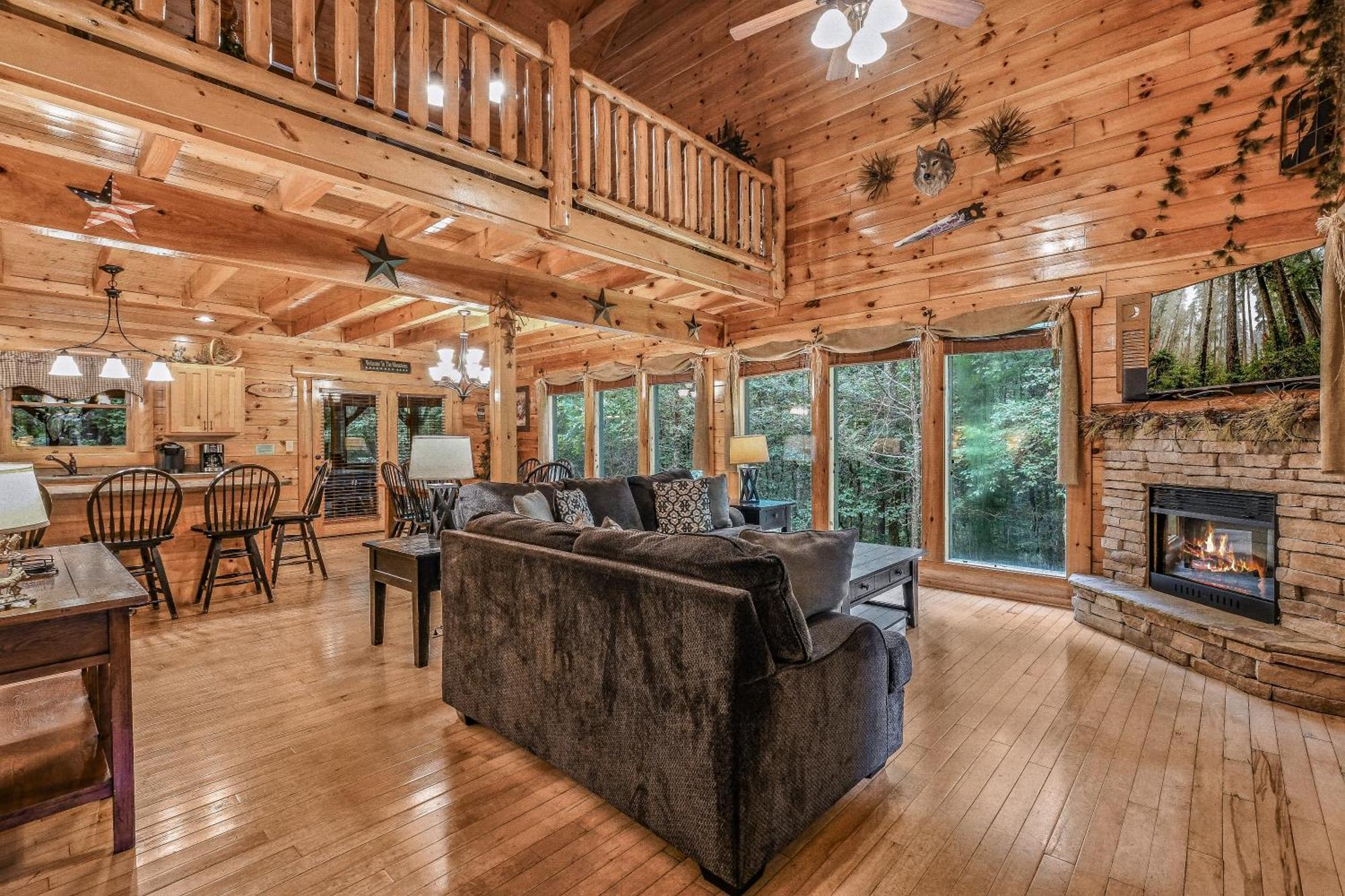Waldens Creek Mountain Spirit Cabin מראה חיצוני תמונה