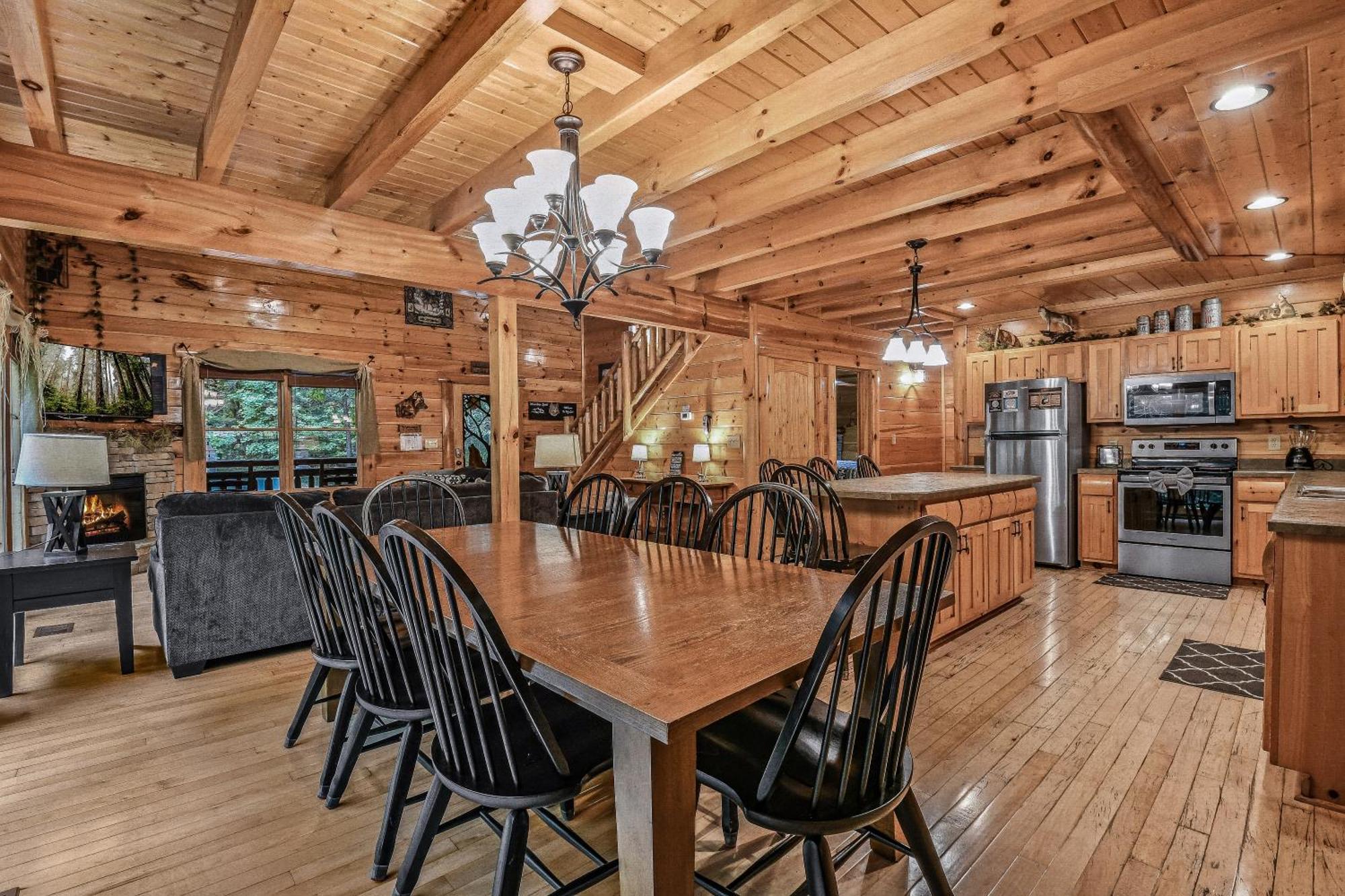 Waldens Creek Mountain Spirit Cabin מראה חיצוני תמונה
